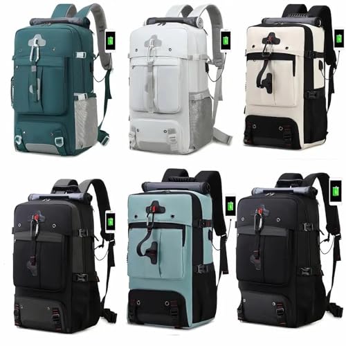 Mochila de senderismo impermeable 35L para hombre miniatura 7