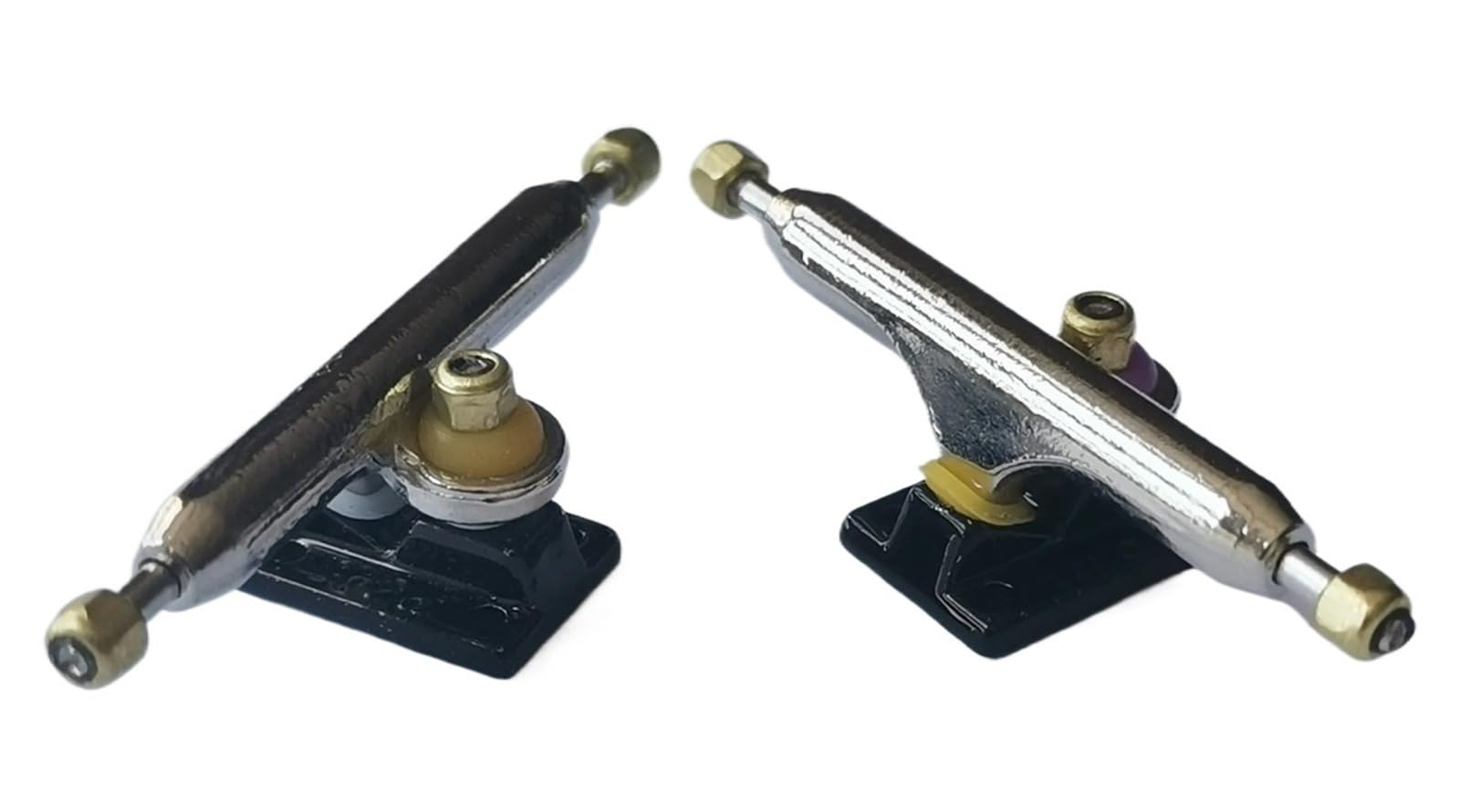 Fingerboard Trucks Mini skateboard professionnel 34 mm Noir