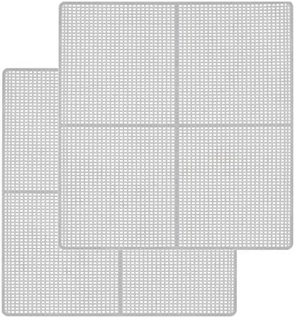 COSORI Food Dehydrator Machine Mesh Screens, BPA-Free Plastic Dryer Sheets for Fruit, Meat, Beef jerky, Herb, Vegetable, C267-2MS, 2Pack, White