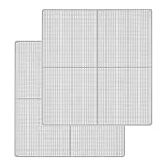 COSORI Food Dehydrator Machine Mesh Screens, BPA-Free Plastic Dryer Sheets for Fruit, Meat, Beef jerky, Herb, Vegetable, C267-2MS, 2Pack, White