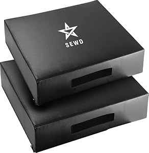 SEWD Gewichtheben Crash Pads, 2 Stück Gymnastikmatten
