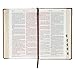 KJV Holy Bible, Giant Print Standard Size Red Letter Edition, Thumb Index Tabs & Ribbon Marker, King James Version, Vegan Leather, Brown, 14 pt. Type