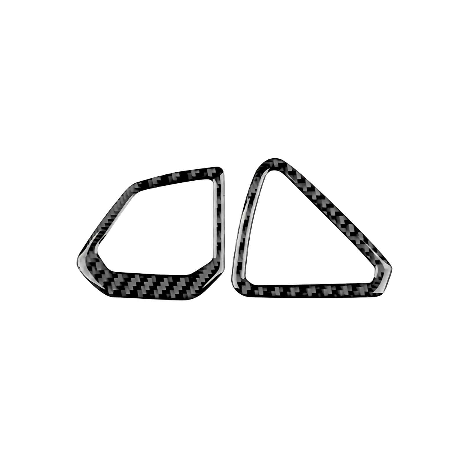 Sanehou Carbon Fiber Black Dashboard Air Vent Frame Compatible With Bmw For Z4 For G29 2019-2023 Lhd Rhd Car Dashboard Upper Air Vent Trim Frame Air Outlet Decorative Cover Sticker