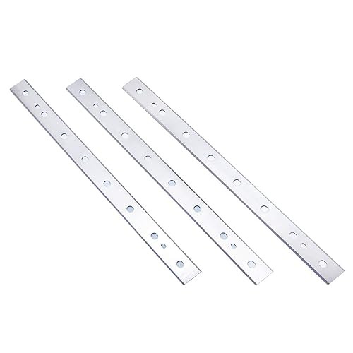 ELEPHAS -13 Inch Planer Blades for DeWalt DW735 Thickness Planer with HSS Double Edge Replacement Knives - 3 pcsBox