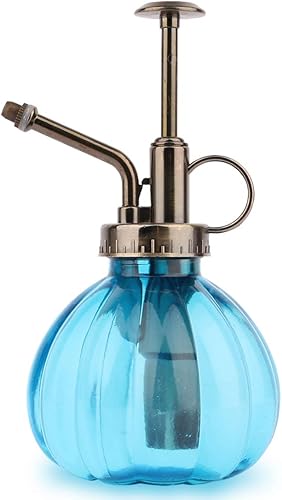 Yeeco Blue Plant Mister, botella de spray Plant Mister de 1,148.3ft, 3.5 x 6.3 pulgadas, cristal de señor de plantas, señores de plantas vintage