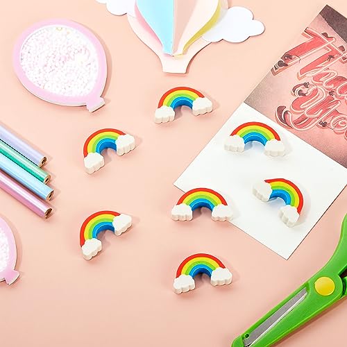 Tenare 36 Pezzi Gomme da Cancellare Arcobaleno