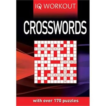 Spiral-bound Crosswords Red - IQ Workout (Over 170 puzzles) Book
