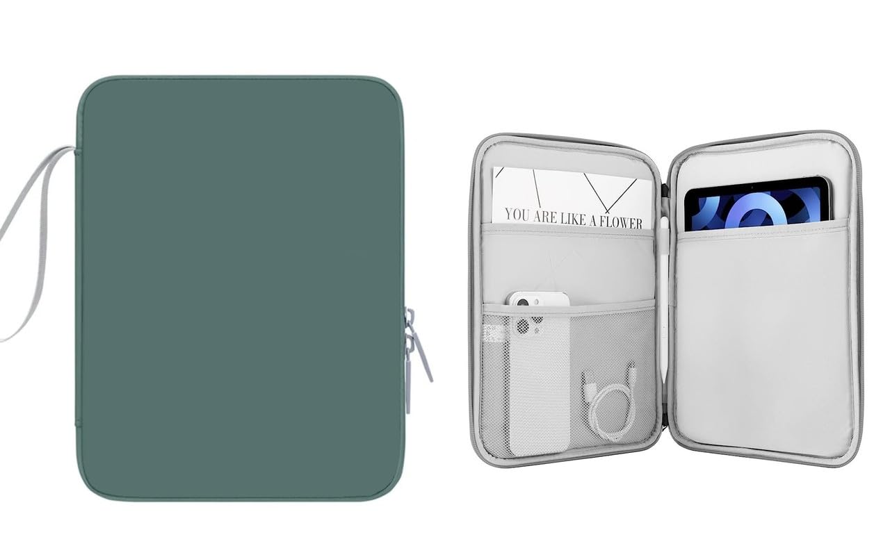 Shockproof Leather Tablet Sleeve Case Cover for IPad 9.7 (2018, 6th Generation) / IPad 9.7 (2017, 5th Generation) / IPad Pro 9.7 (2016) Green