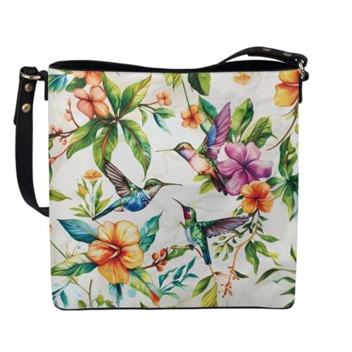 Bucket Bag for Women Fashion Lady Soft Leather Bucket Bag Large Capacity Crossbody Handbag Everyday Work Travel Bag