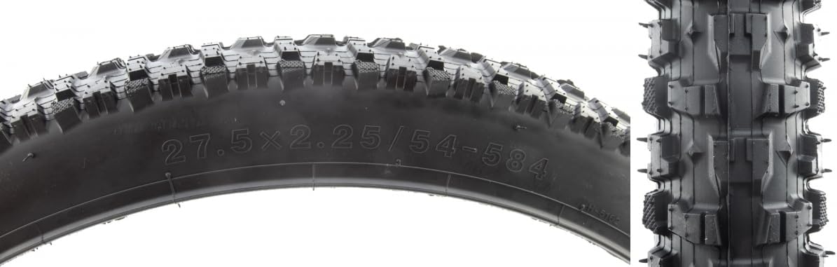 Sunlite All Mountain 27.5x2.25 MTB Tyre - Aggressive Tread, Mud-Shedding Knobs, Enhanced Traction for Trail, Enduro & Free-Ride Cycling