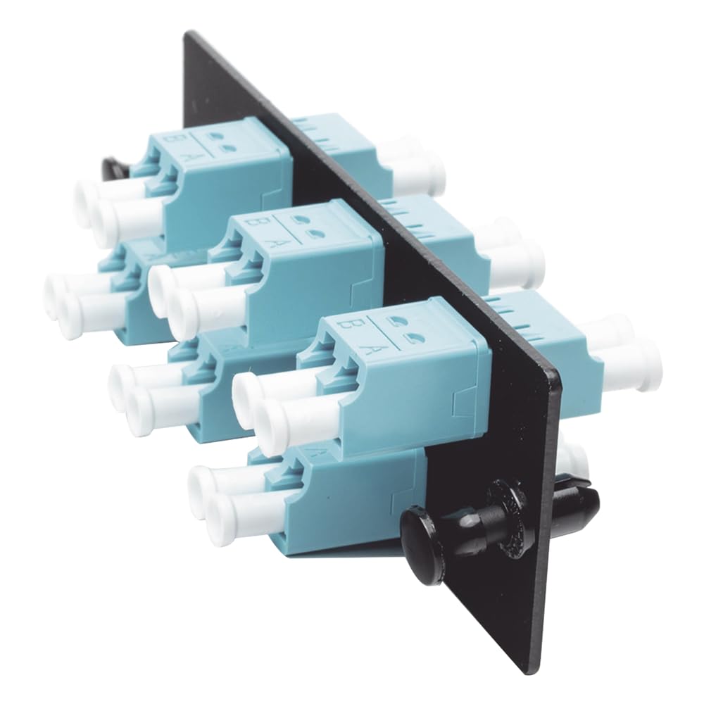 Panduit FAP6WAQDLCZ Multi-Mode 6-Port Fiber Adapter Panel with