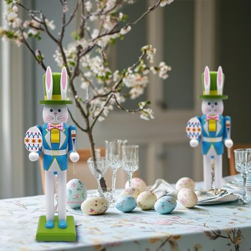 Easter-Nutcracker12-Wooden-Rabbit-Sculpture-with-Carrot-KeychainBunny-Holiday-DecorationsCraft-Animal-FigurinesRabbits-Statues-Ornaments-for-Home-OfficeEaster-Indoor-Party-DecorLightPink Easter Nutcracker12 Wooden Rabbit Sculpture with Carrot KeychainBunny Holiday DecorationsCraft Animal FigurinesRabbits Statues Ornaments for Home OfficeEaster Indoor Party DecorLightPink