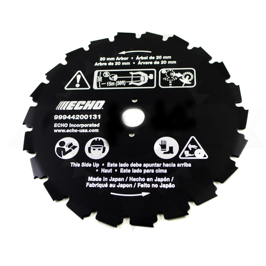 Echo & SHINDAIWA Genuine 99944200131 22T CLEARING Saw Blade 20MM New OEM Replaces 99944200130 Factory Package