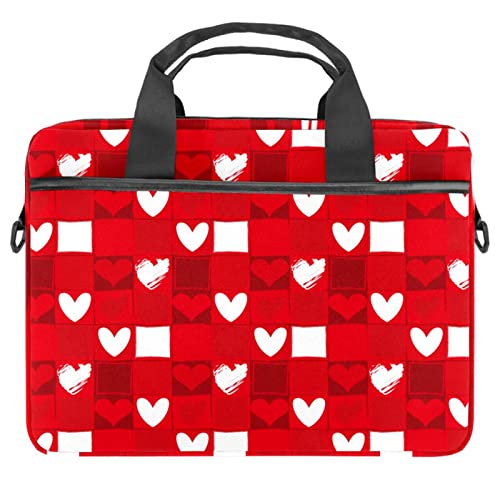 Bolsa de hombro para ordenador portátil resistente a golpes Fruits funda tableta 13.3 blanca
