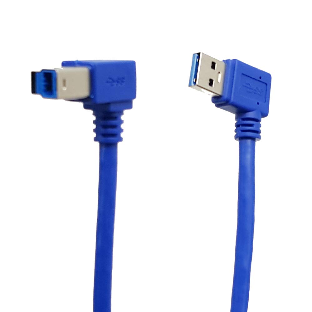 Cavo USB A Maschio A Sinistra Angolato A USB B Maschio, 3M - STARTECH Cavo USB A Maschio A Sinistra Angolato A USB B Maschio, 3M - STARTECH