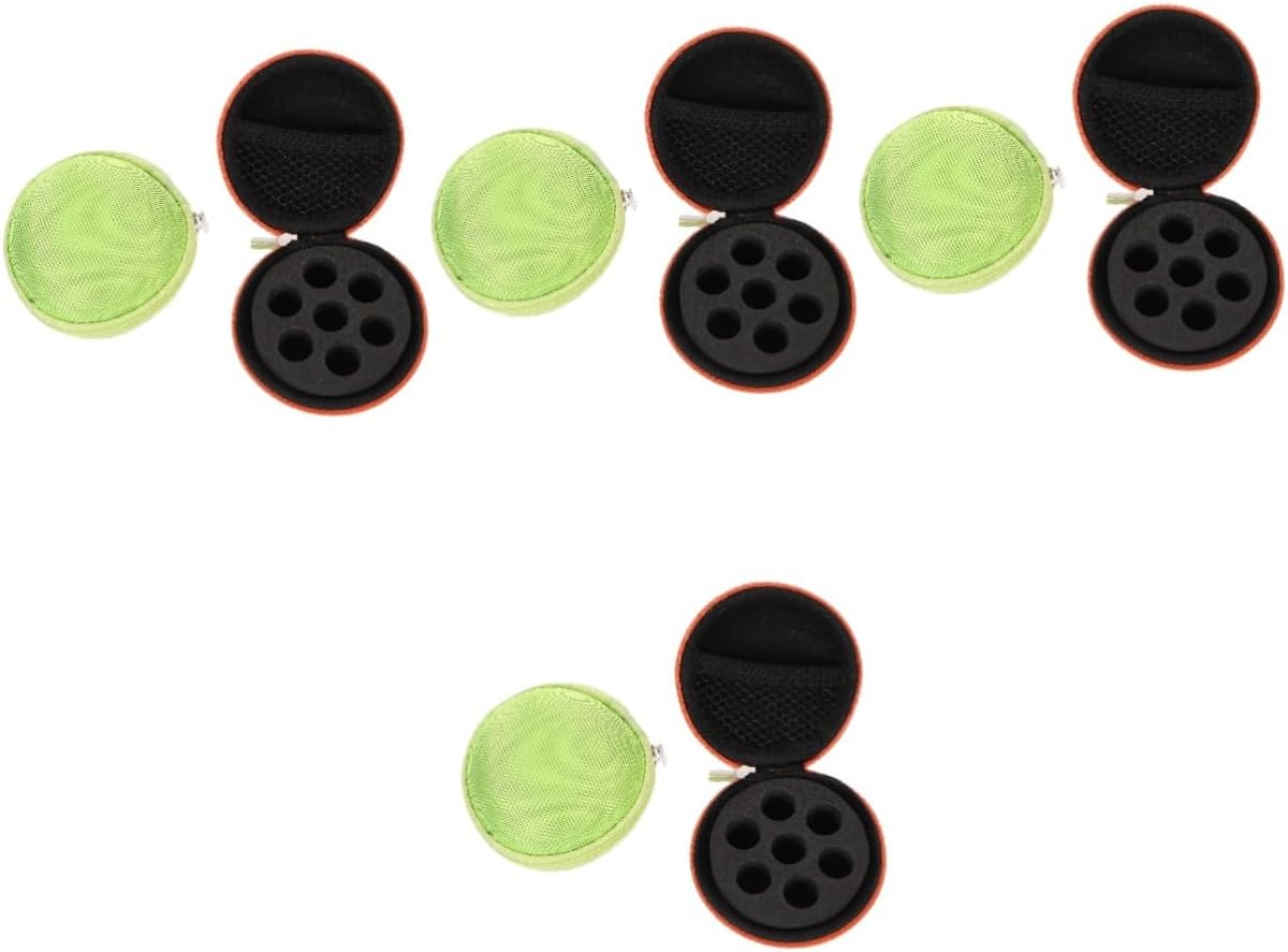 8pcs Essential Oil Case Essential Oil Travel Case Perfume Bottle Holder Portable