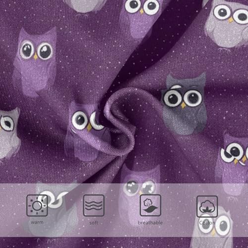 Wusikd Cute Owls Girls' Underwear Cotton Girls Briefs Soft Toddler Underwear 2T3