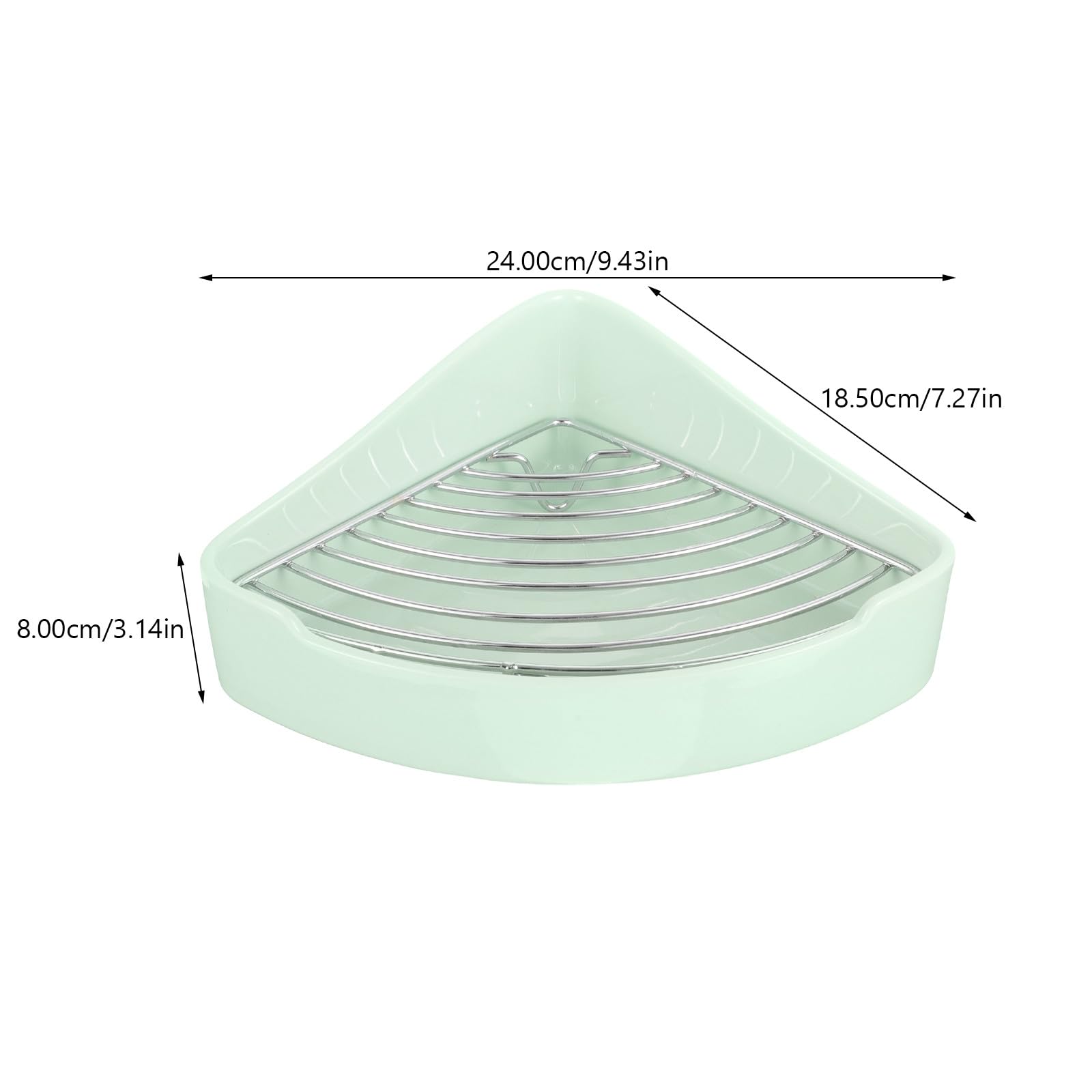 STOBAZA Orinal Anticaída de Cerámica para Conejos y Hámsters Borde Seguro y Diseño Triangular para Cocina U Oficina