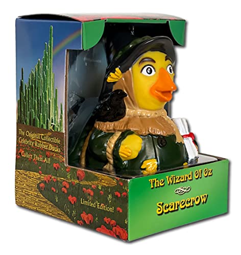 CelebriDucks - Scarecrow - Floating Rubber Ducks - Collectible Bath Toy Gift for Kids & Adults of All Ages