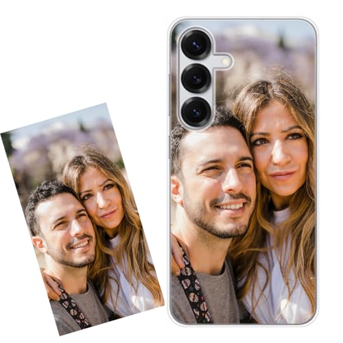 Funda Personalizada Kartoon Kase para Samsung A16 5G/4G con Foto | Transparente y Brillante | Protección Completa | Acceso a todas las Conexiones | Personalización Sencilla con Amazon Designer