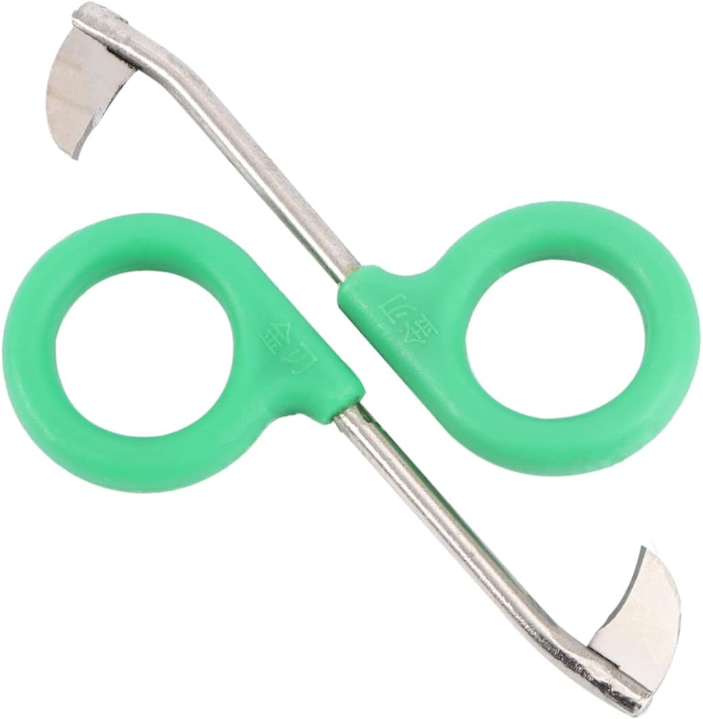 Toddmomy 2pcs Fine-edged Ring Cutter for Peach Special Design Sharp Edges for Effortless Gardening and Cutter Green