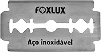 Foxlux Lâmina para Barbear/Navalha - Caixa com 60 Unidades
