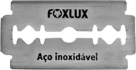 Foxlux Lâmina para Barbear/Navalha - Caixa com 60 Unidades