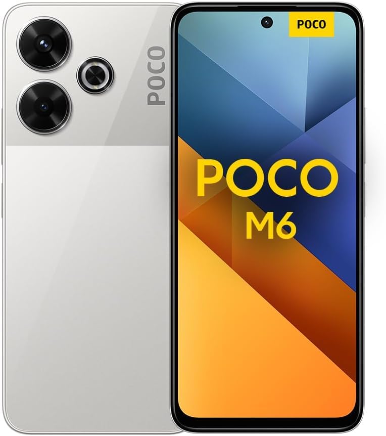 Poco M6 (Smartphone), 8GB + 256GB, MediaTek Helio G91-Ultra