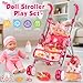 YIYBM Baby Doll with Stroller Set with 12.5