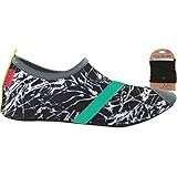 FITKICKS Womens Shoes with FitWrist Wallet, Graphite Shoe and Black Wallet, Large