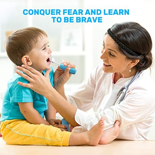 CUTE STONE Kids Toy Doctor Kit, 30PCS Toy Medical Kits Pretend Play Dentist Doctor Kits with Electronic Stethoscope and Carrying Case, Educational Toy Doctor Playset for Kids Toddlers Boys Girls 2 516K7RjXA0L. AC