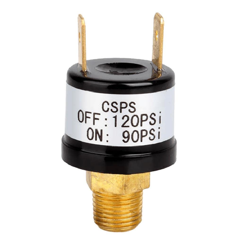 High Performance 12V Air Pressure Switch Rated 90PSI-120PSI for Car Trumpet Train Horn Compressor-image-35
