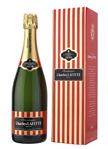 Charles Lafitte Champagne 1834 Brut mit Geschenkverpackung, 750ml