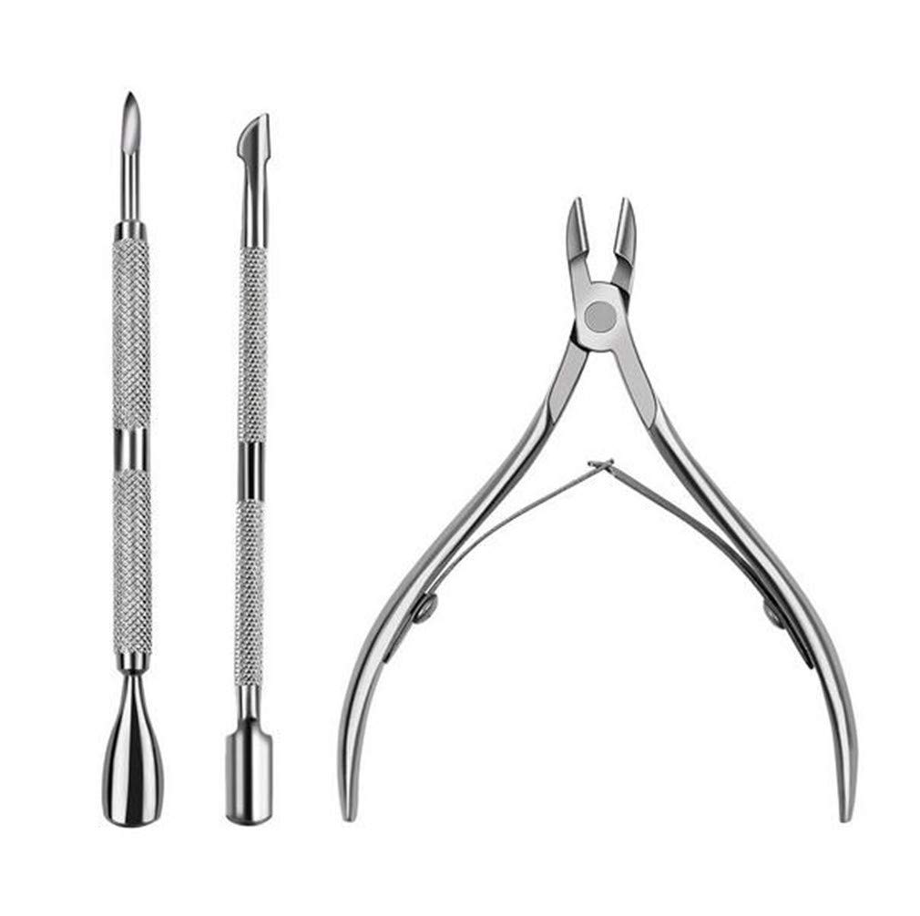 Cuticle Nipper and Pusher Kit Cuticle Pusher Set