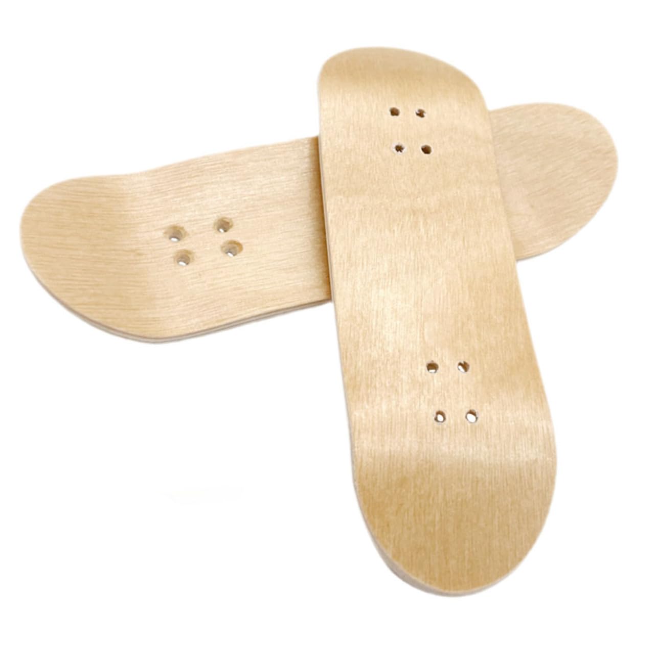 CIYODO 2Pcs Mini Wood Finger Skateboard Decks Replacement Skateboards Parts for Accessories Smooth Surface for Enhanced Play Experience Present for