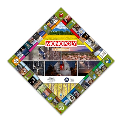 image for Top Trumps Monopoly Board Game – Flagstaff, AZ Edition: 2-6 Players 