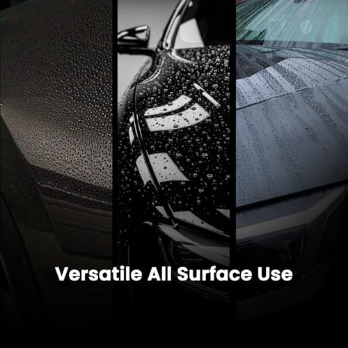 Image of Hoora Hybrid Ceramic Coat 650ML | Long-Lasting Shine, Deep Gloss & Water Beading Protection for Cars & Bikes | Easy Spray Application | Microfiber Cloth 550GSM Included