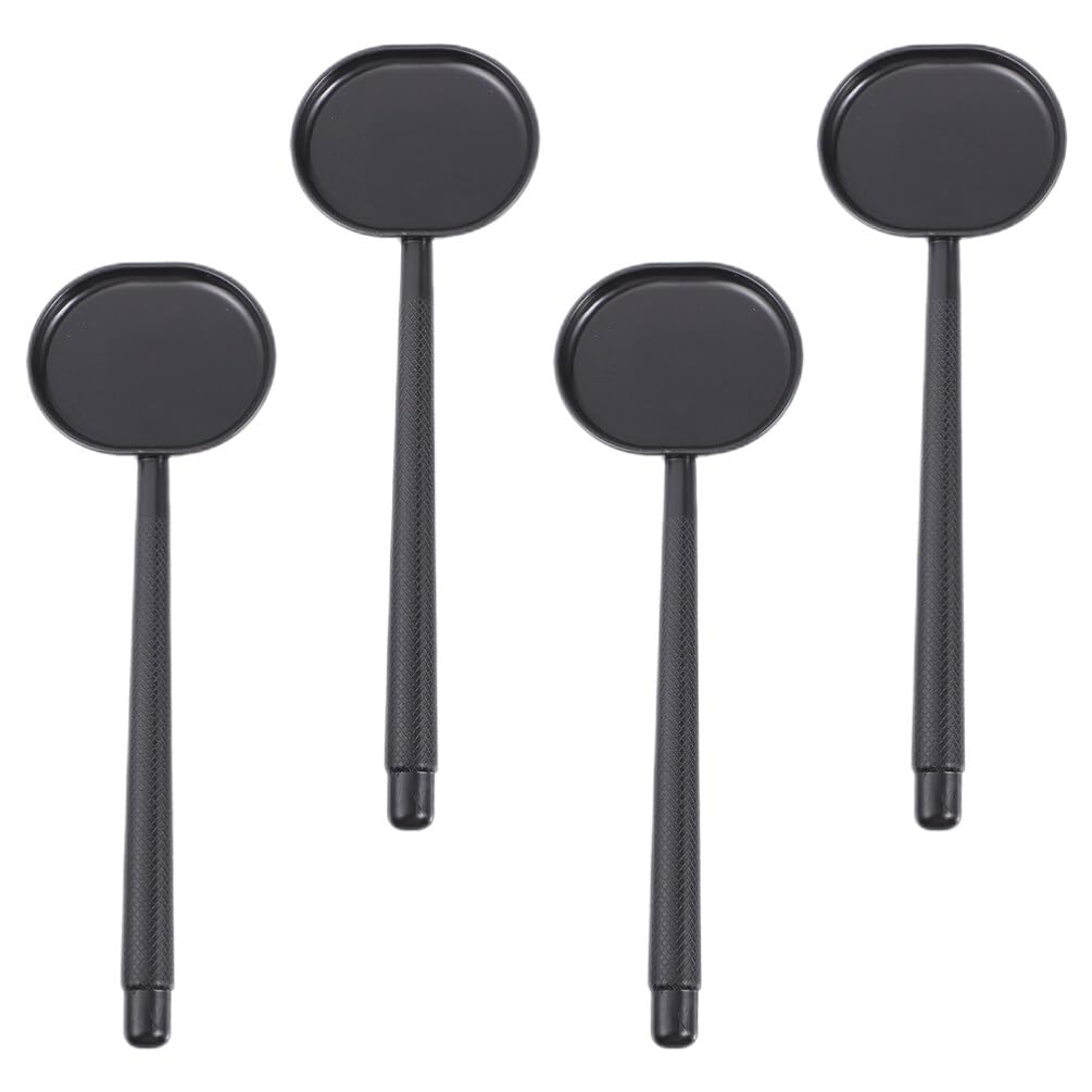 NOLITOY Handheld Eye Occluder with Hand Pointer for Vision Test, Portable Eye Exam Tool for Ophthalmologists Orthoptists Optometrists 4Pcs