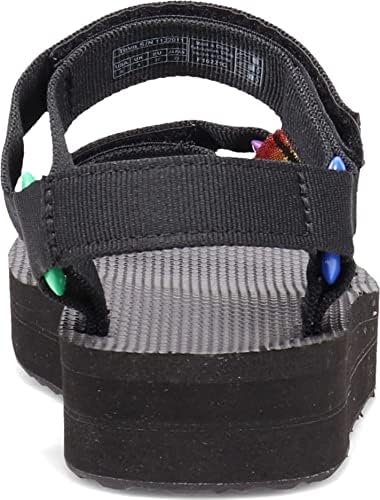 Teva Women's Midform Universal Sandal, Pride Rainbow, 5 | Image 3
