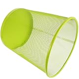 Poubelle de salle de bain : fabrication soignée, très lisse sans pièces, et n'abîme pas les mains à l'utilisation, petite poubelle