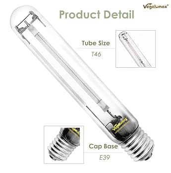 Amazon.com: Vegelumax 600Watt Hydroponic High Pressure