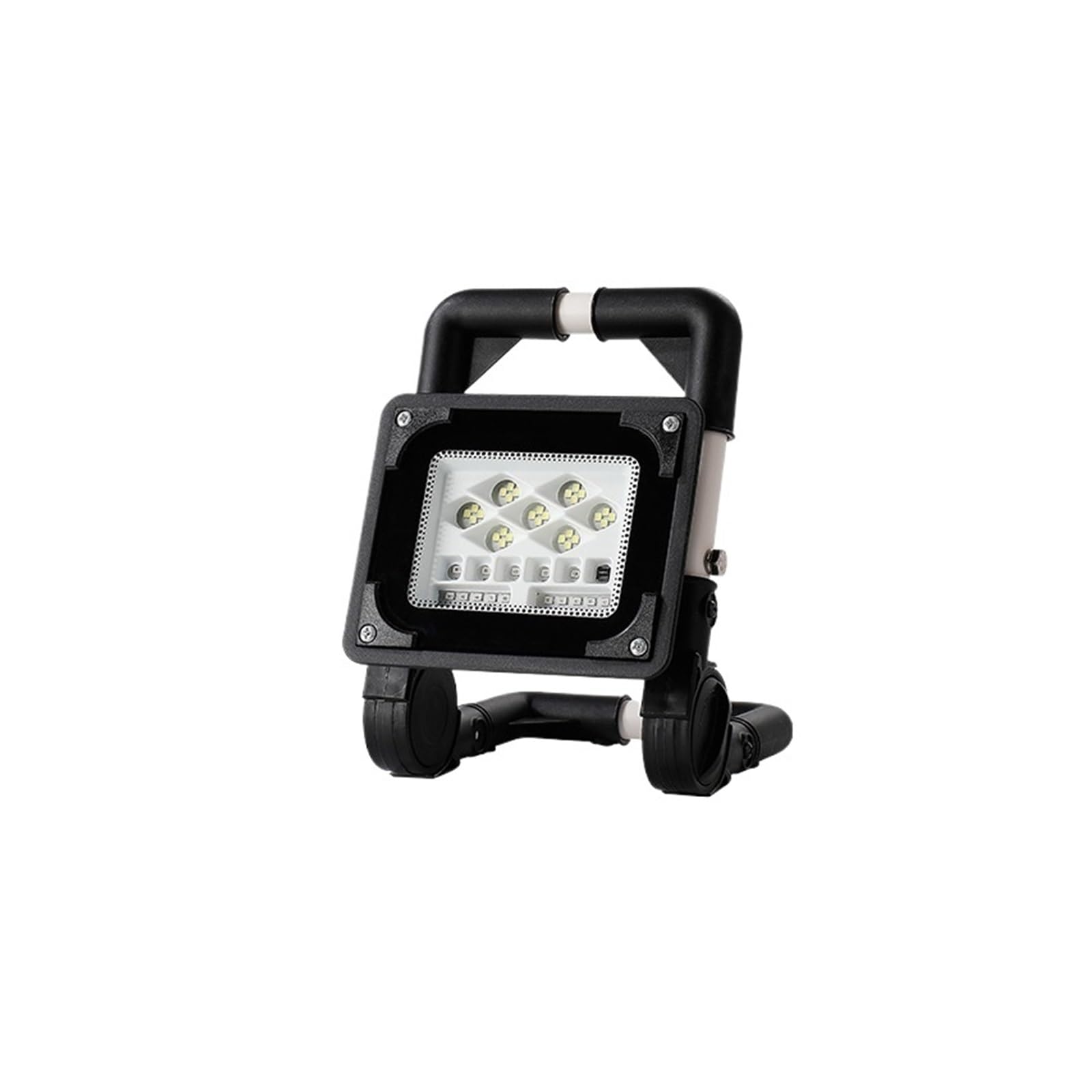 LED Flood Light, 100W Flood Light LED Reflector Outdoor Floodlight COB Spotlight Searchlight Garden Lamp with 18650 Battery & Charger(100W)