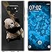 Produktbild PhoneNatic Case kompatibel mit Samsung Galaxy Note 9 Silikon-Hülle Vektor Tiere Panda M4