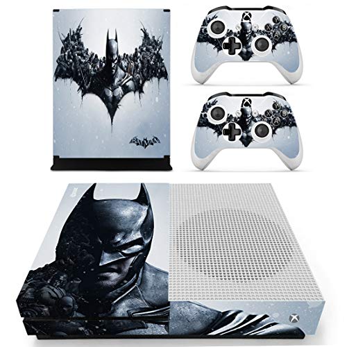 Adventure Games - XBOX ONE S - Batman, Bat Symbol - Vinyl Console Skin Decal Sticker + 2 Controller Skins Set