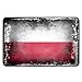 Produktbild Cadora Magnetschild Kühlschrankmagnet Flagge Polen Shabby chic abgenutzt alt gebraucht
