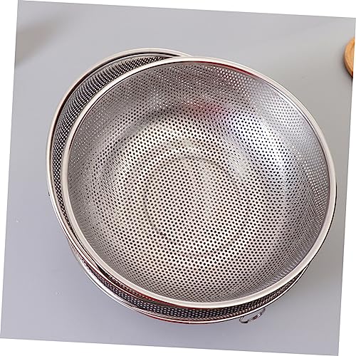 Colador de Acero Inoxidable 2 Piezas 28.5 cm miniatura 5