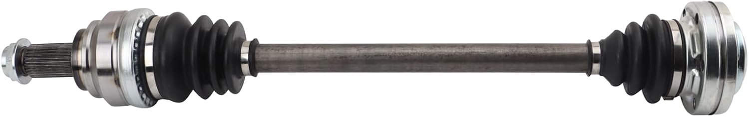 TRQ Rear CV Axle Shaft Assembly Compatible with 2004-2007 BMW 525i 2006-2007 525xi 2008-2010 528i 2009-2010 528i xDrive 2008 528xi 2004-2005 530i 530xi 535i 2010 535i GT 535i xDrive 535xi