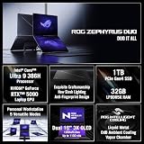 Compare technical specifications of ASUS ROG Zephyrus Duo 16″ (GX651AX-DB96)
