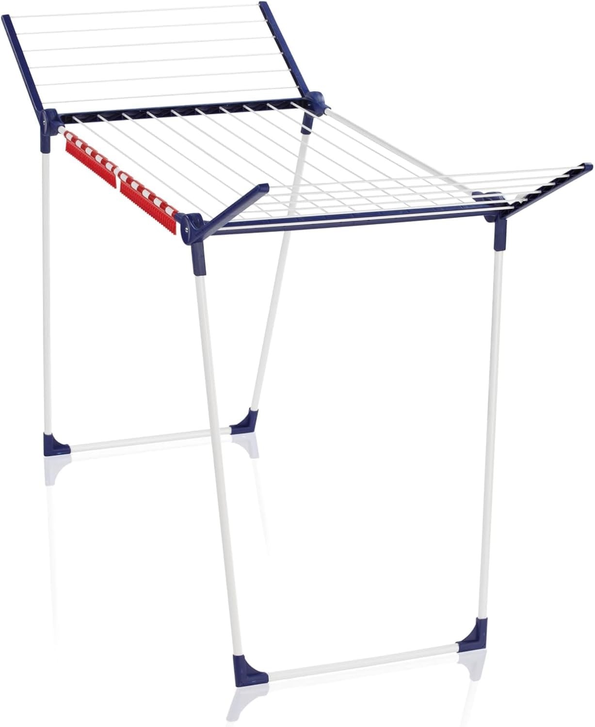 Leifheit Standtrockner Pegasus 180 Solid, klappbarer Flügelwäschetrockner für drinnen und draußen