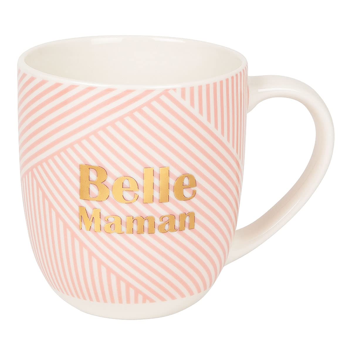 Mug 'Marraine Féerique' En Céramique Rose - Cadeau Original Baptême Ou Anniversaire - 320 Ml
